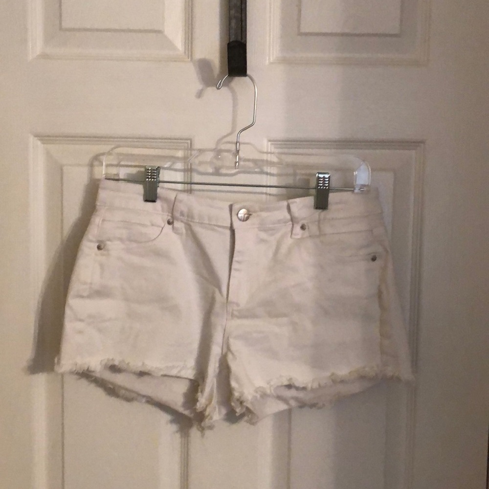 White Shorts